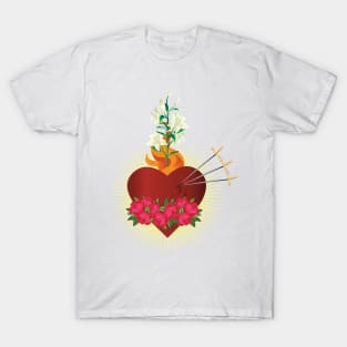 Inmaculado corazón de Maria T-Shirt